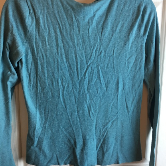 Talbots Blue Button Sweater - Picture 2 of 4